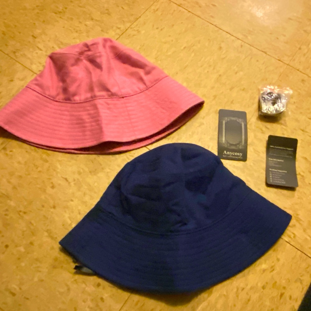 Two Women’s Cotton Bucket Hats